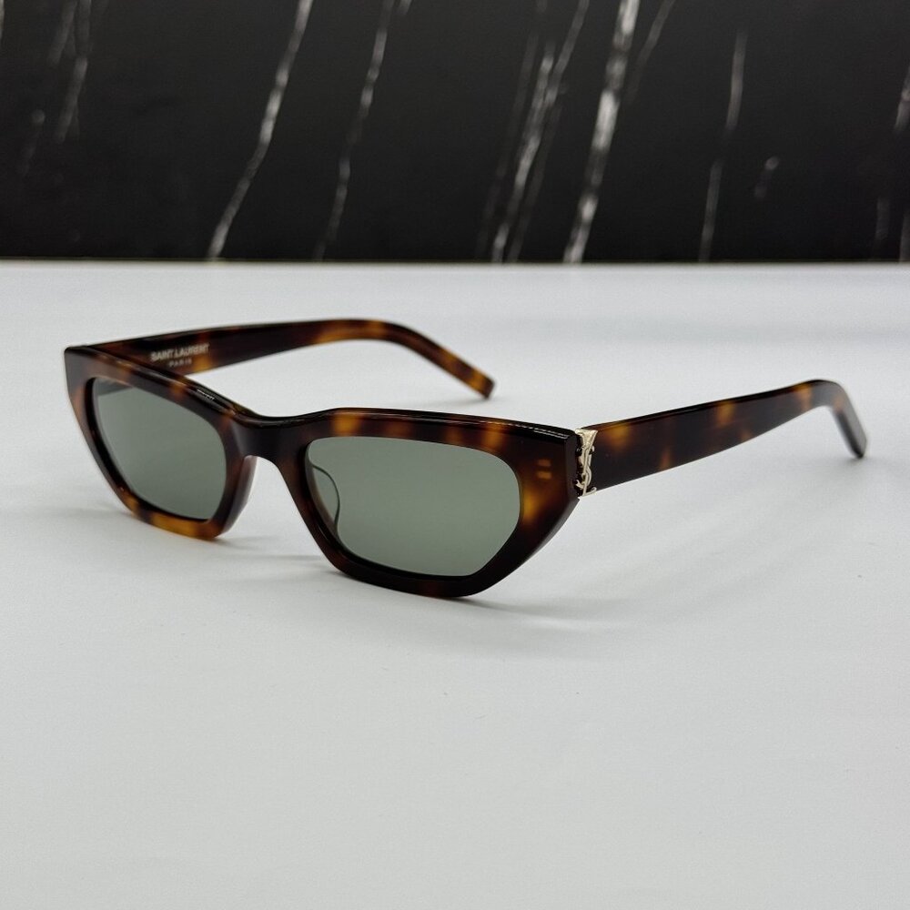 NEW SAINT LAURENT SL M126 003 WOMEN HAVANA SUNGLASSES SLM126 003 - Picture 7 of 10